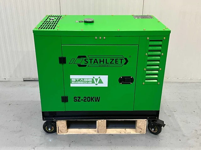Stahlzet sz-20kw - luchtgekoelde stille tweecilinder dieselgenerator - 2026 - afbeelding 17 van  28
