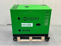 Stahlzet sz-20kw - luchtgekoelde stille tweecilinder dieselgenerator - 2026 - afbeelding 17 van  28
