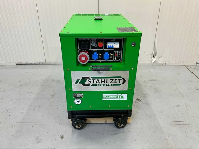 Stahlzet sz-20kw - luchtgekoelde stille tweecilinder dieselgenerator - 2026 - afbeelding 14 van  28