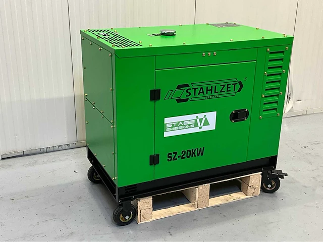 Stahlzet sz-20kw - luchtgekoelde stille tweecilinder dieselgenerator - 2026 - afbeelding 19 van  28