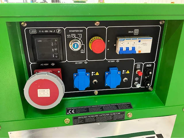 Stahlzet sz-20kw - luchtgekoelde stille tweecilinder dieselgenerator - 2026 - afbeelding 27 van  28