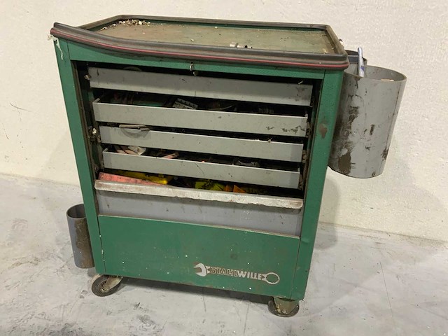 Stahwille gevulde gereedschapswagen - afbeelding 1 van  6
