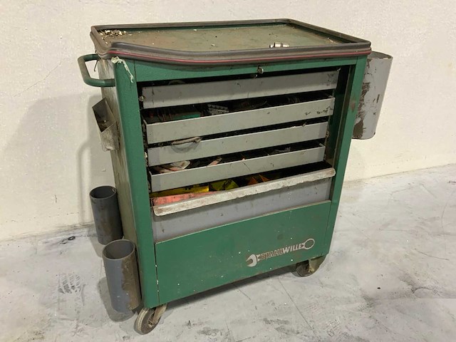 Stahwille gevulde gereedschapswagen - afbeelding 3 van  6