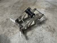 Stainless steel dinghy rollor for garage - tbr2015