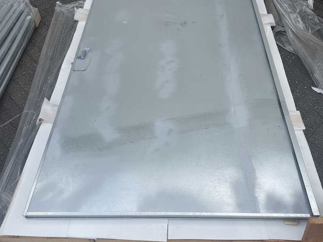 Stainless steel electric blind sliding door 24v h2150 x w1270 mm - afbeelding 2 van  10