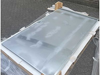 Stainless steel electric blind sliding door 24v h2150 x w1270 mm - afbeelding 1 van  10