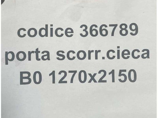 Stainless steel electric blind sliding door 24v h2150 x w1270 mm - afbeelding 3 van  10