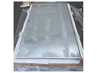 Stainless steel electric blind sliding door 24v h2150 x w1270 mm - afbeelding 1 van  2