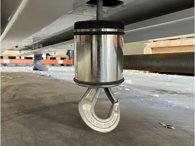 Stainless steel hydraulic jet ski traveling lift | crane c139 - afbeelding 4 van  8