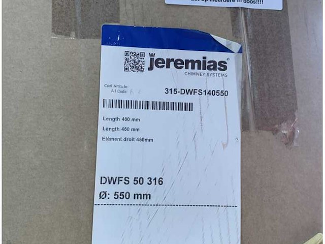 Stainless steel marine chimney 316 - durable, corrosion-resistant smoke exhaust for maritime and industrial use - afbeelding 2 van  4