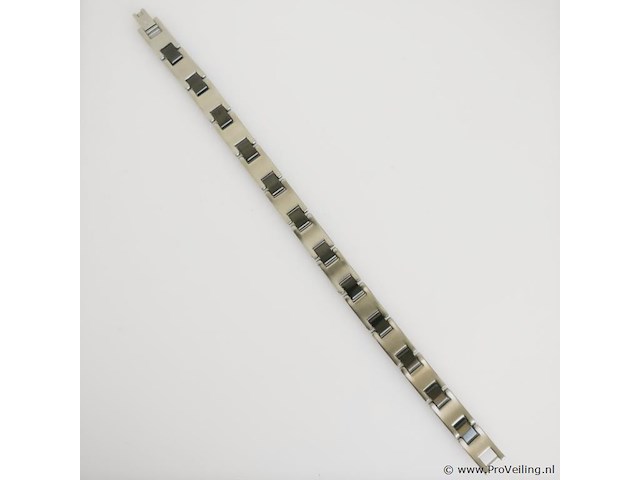 Stainless steel men's bracelet - afbeelding 4 van  6