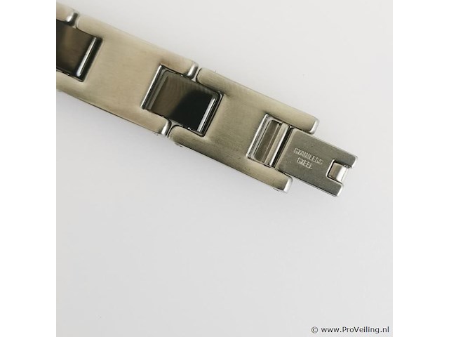 Stainless steel men's bracelet - afbeelding 6 van  6