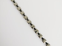 Stainless steel men's bracelet - afbeelding 1 van  6