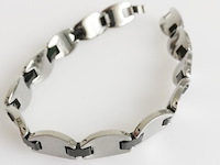 Stainless steel men's bracelet - afbeelding 5 van  6