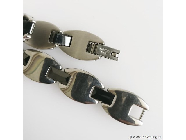 Stainless steel men's bracelet - afbeelding 6 van  6