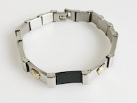 Stainless steel men's bracelet - afbeelding 4 van  6