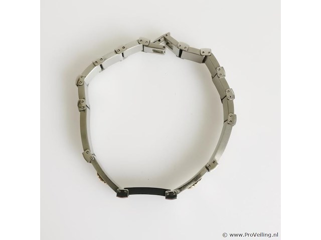 Stainless steel men's bracelet - afbeelding 5 van  6