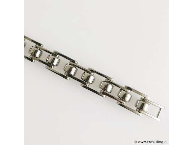 Stainless steel men's bracelet - afbeelding 3 van  6