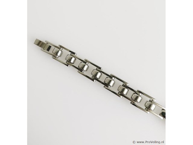 Stainless steel men's bracelet - afbeelding 4 van  6