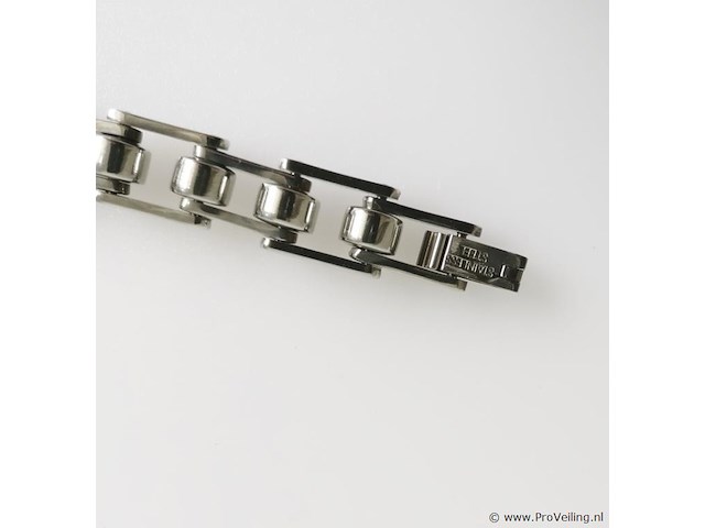 Stainless steel men's bracelet - afbeelding 6 van  6