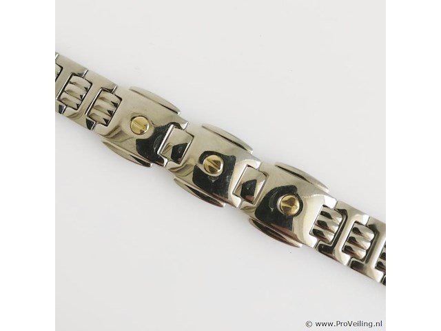 Stainless steel men's bracelet - afbeelding 2 van  6