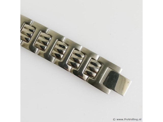 Stainless steel men's bracelet - afbeelding 3 van  6
