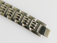 Stainless steel men's bracelet - afbeelding 3 van  6