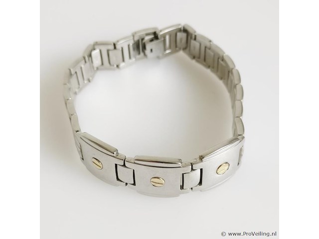 Stainless steel men's bracelet - afbeelding 6 van  6