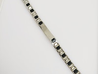 Stainless steel men's bracelet - afbeelding 5 van  6