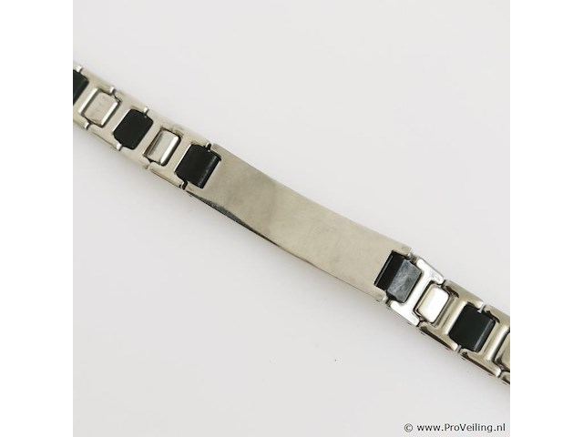 Stainless steel men's bracelet - afbeelding 6 van  6
