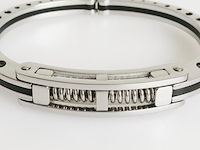 Stainless steel men's bracelet - afbeelding 1 van  6