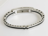 Stainless steel men's bracelet - afbeelding 5 van  6