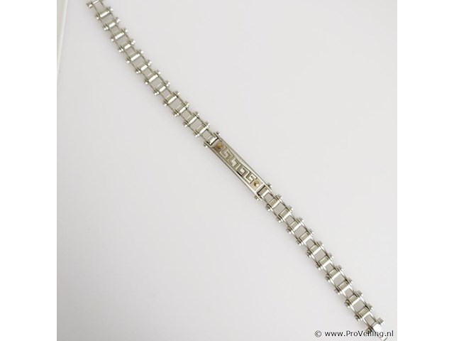 Stainless steel men's bracelet - afbeelding 1 van  6