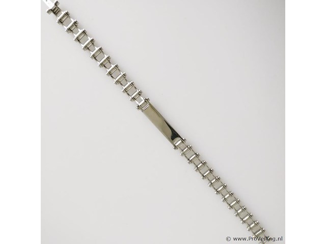 Stainless steel men's bracelet - afbeelding 5 van  6