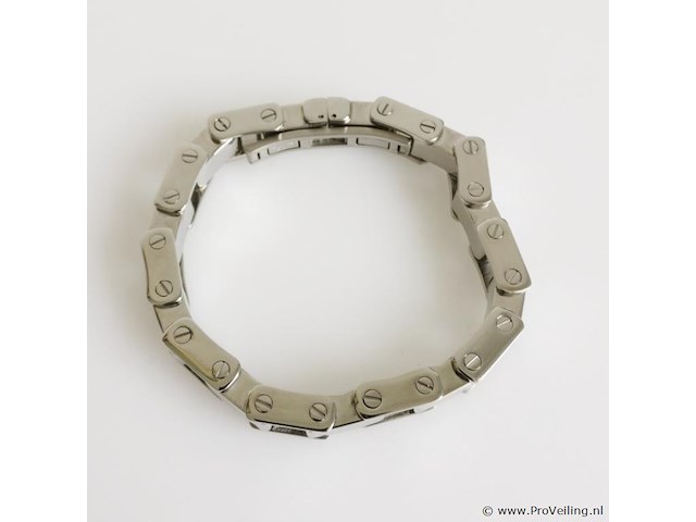 Stainless steel men's bracelet - afbeelding 1 van  6