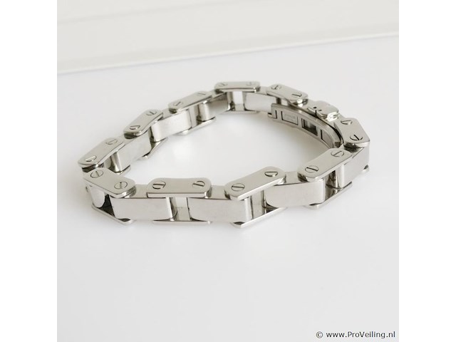 Stainless steel men's bracelet - afbeelding 4 van  6