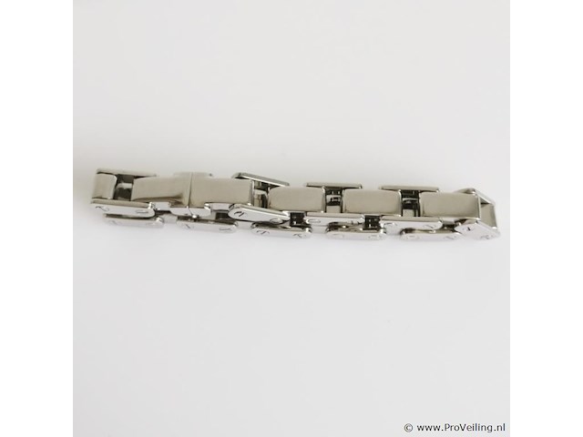 Stainless steel men's bracelet - afbeelding 6 van  6