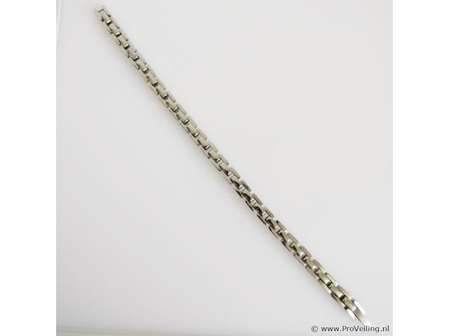 Stainless steel men's bracelet - afbeelding 1 van  6