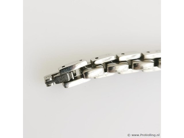 Stainless steel men's bracelet - afbeelding 2 van  6