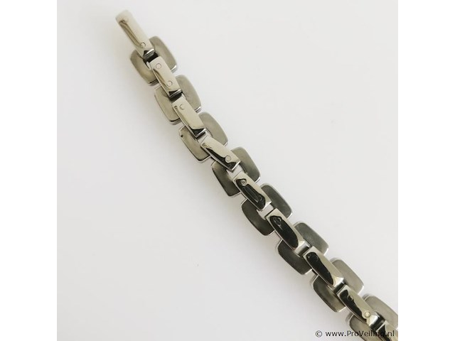 Stainless steel men's bracelet - afbeelding 3 van  6