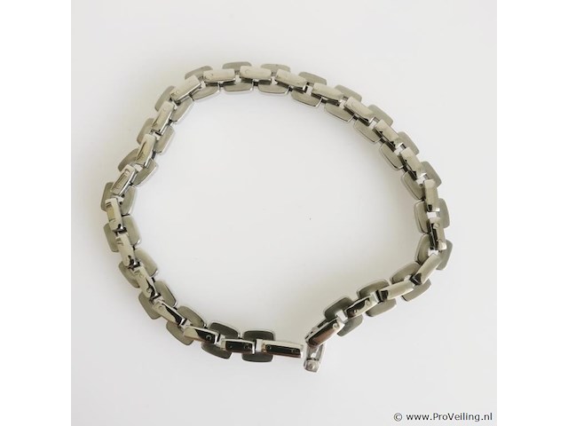 Stainless steel men's bracelet - afbeelding 4 van  6