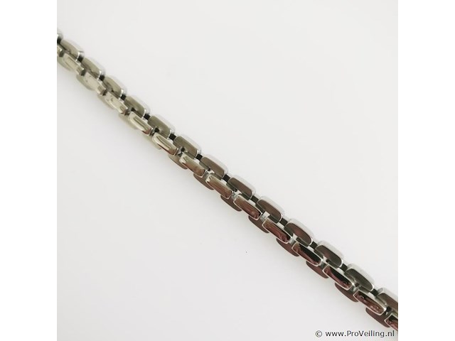 Stainless steel men's bracelet - afbeelding 6 van  6
