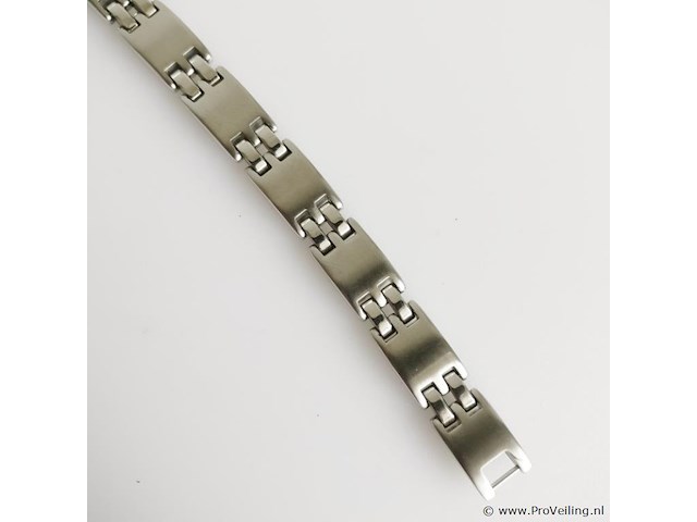 Stainless steel men's bracelet - afbeelding 2 van  6