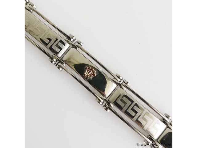 Stainless steel men's bracelet - afbeelding 2 van  6