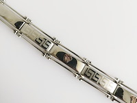 Stainless steel men's bracelet - afbeelding 3 van  6
