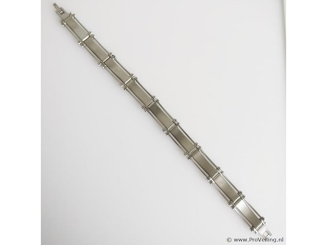 Stainless steel men's bracelet - afbeelding 4 van  6