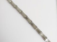 Stainless steel men's bracelet - afbeelding 4 van  6
