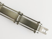 Stainless steel men's bracelet - afbeelding 5 van  6