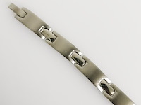 Stainless steel men's bracelet - afbeelding 3 van  6