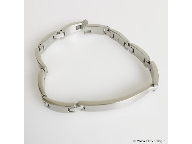 Stainless steel men's bracelet - afbeelding 4 van  6
